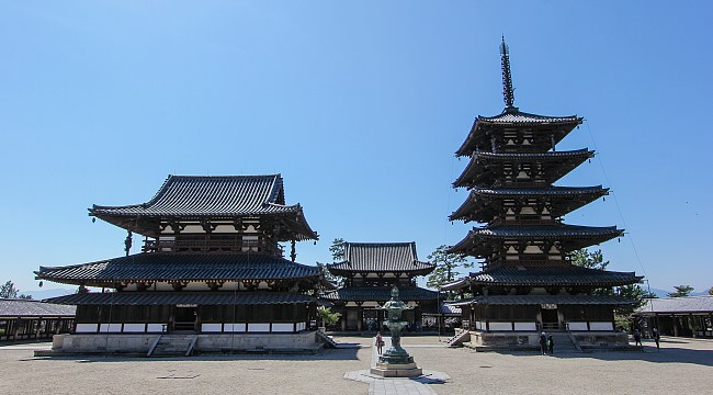 kiến trúc phật giáo Horyuji