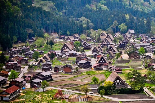 làng cổ ở Shirakawa-go